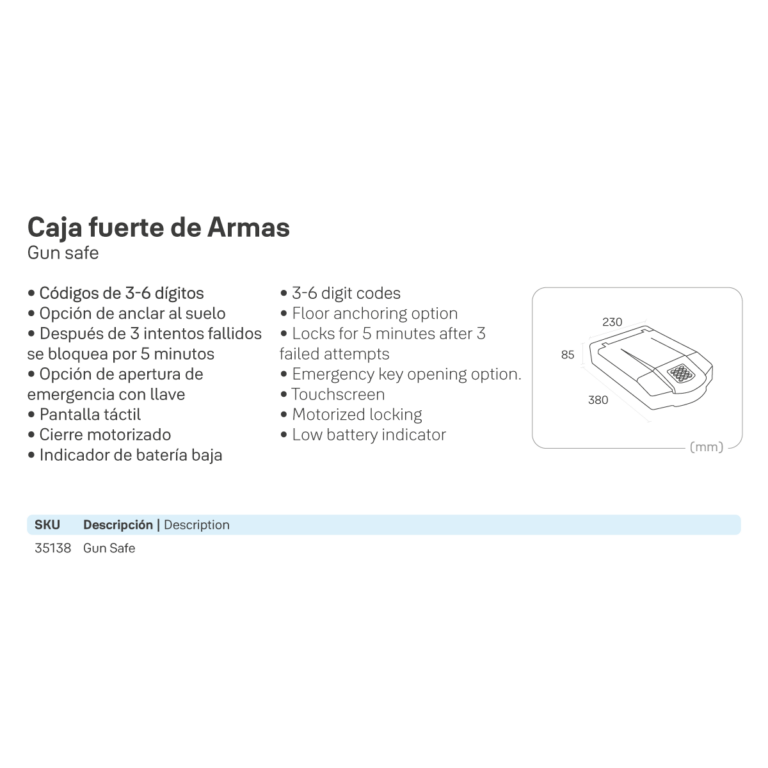 Caja Fuerte de Armas