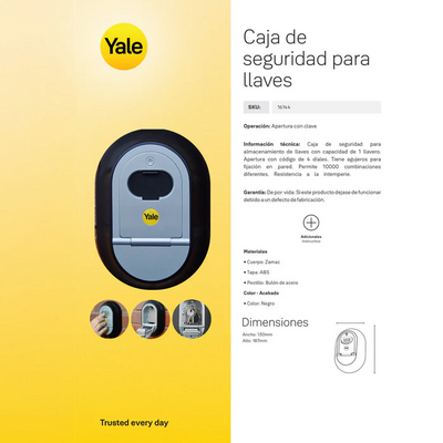 Caja de Seguridad para Llaves
