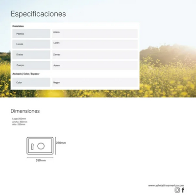 Caja Fuerte Biométrica