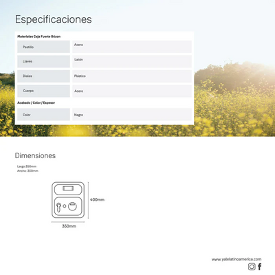 Caja Fuerte Buzón