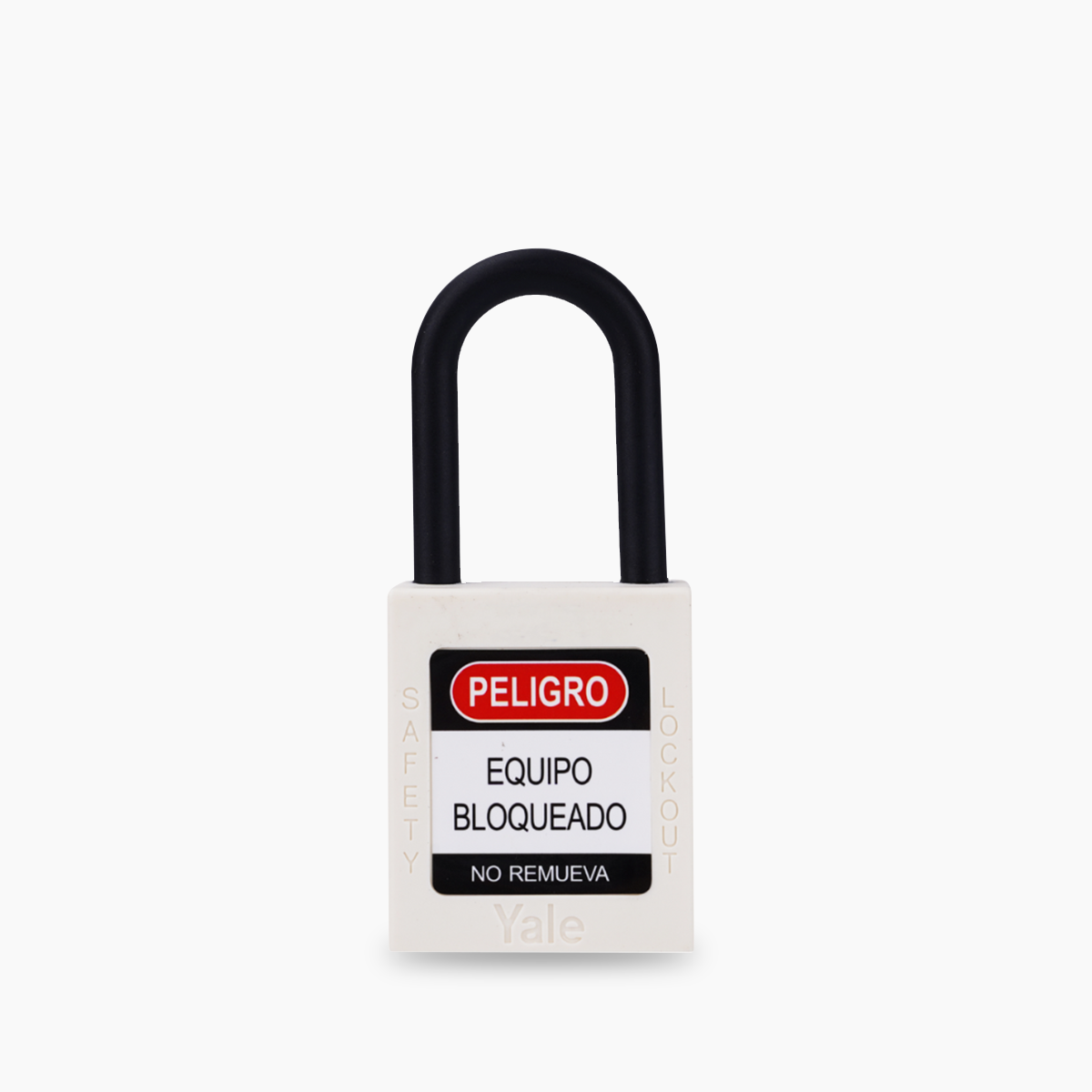 Candado Gancho Nylon Blanco B