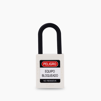 Candado Gancho Nylon Blanco B