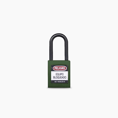 Candado Gancho Nylon Verde B