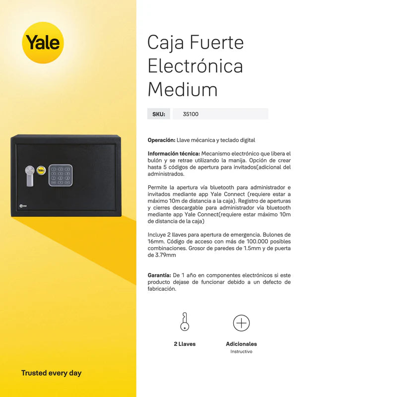 Caja Fuerte Mediana