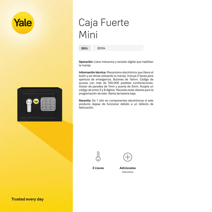 Caja Fuerte Mini
