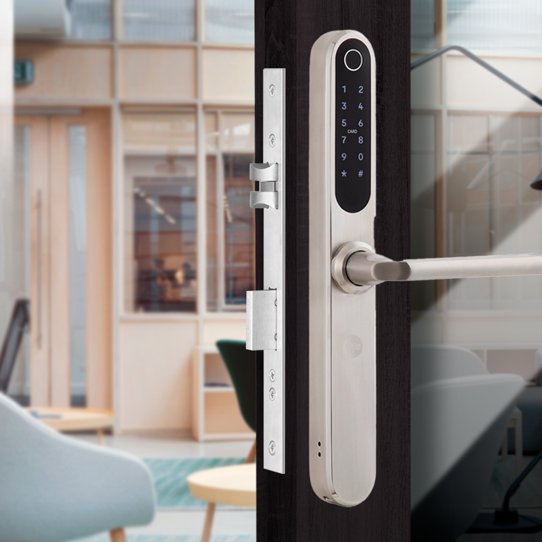 Cerradura Digital YSD100 para puerta abatible + kit apertura con celular